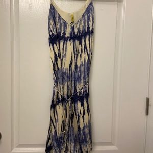 Indigo Tie Dye Dress